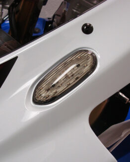 Smoke Mirror Block-Off LED Flush Mount Turn Signals