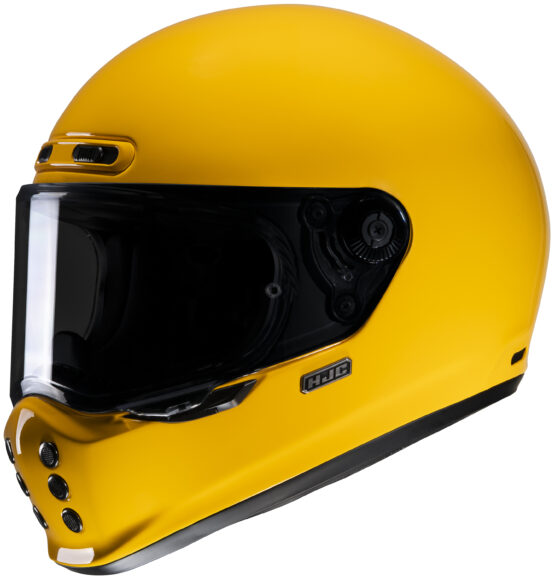 HJC V10 Deep Helmet Large Yellow