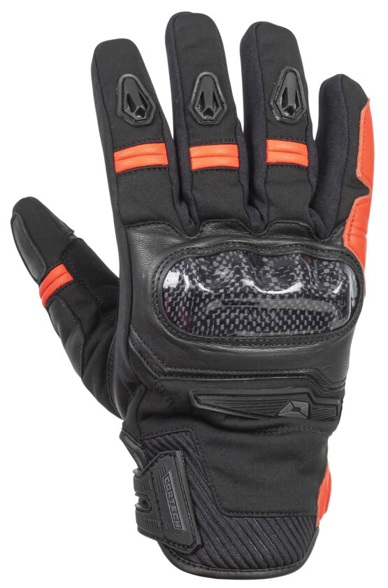 Cortech Super-Sonic Waterproof Gloves Black/Red Large