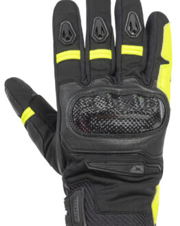 Cortech Super-Sonic WP Gloves Black/Hi-Viz Large