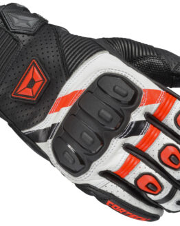 Cortech Manix ST Motorcycle Gloves Red White 2XL