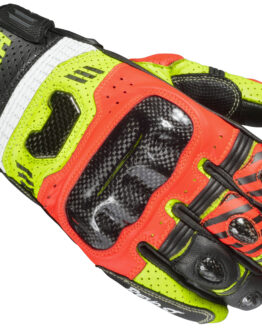 Cortech Revo Sport Street Gloves Red Hi-Viz X-Large Men's