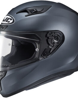 i10 Semi-Flat Anthracite Full-Face Street Motorcycle Helmet X-Large