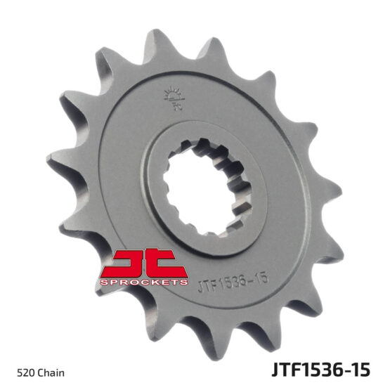 Front Steel Countershaft Sprocket - 15 Tooth 520 - Image 2