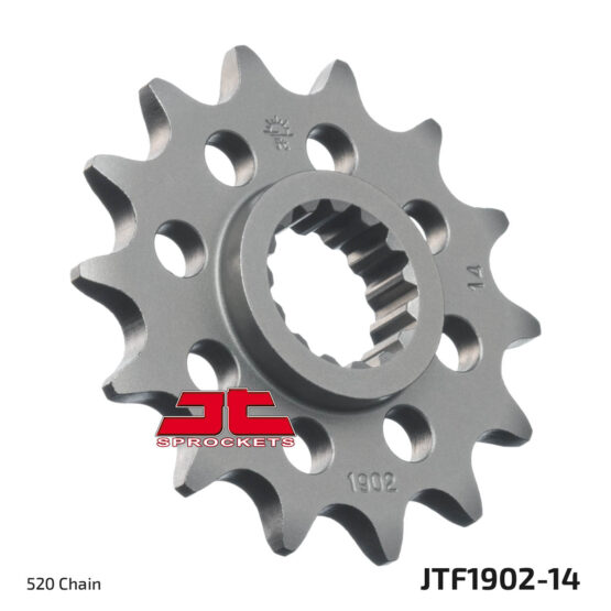 Front Steel Countershaft Sprocket - 14 Tooth 520 - Image 2