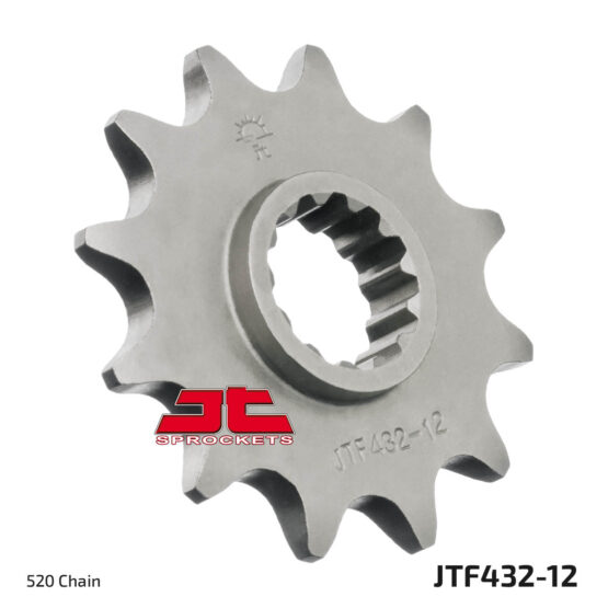 Front Steel Countershaft Sprocket - 12 Tooth 520 - Image 2