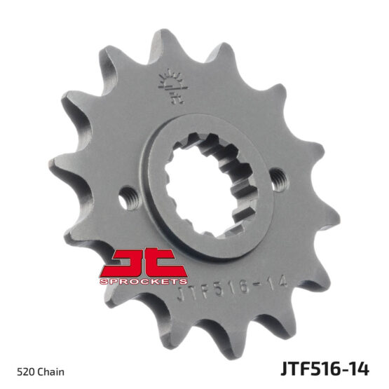 Front Steel Countershaft Sprocket - 14 Tooth 520 - Image 2