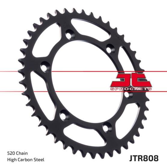 Steel Rear Sprocket Self Cleaning - 51 Tooth 520 - Image 3