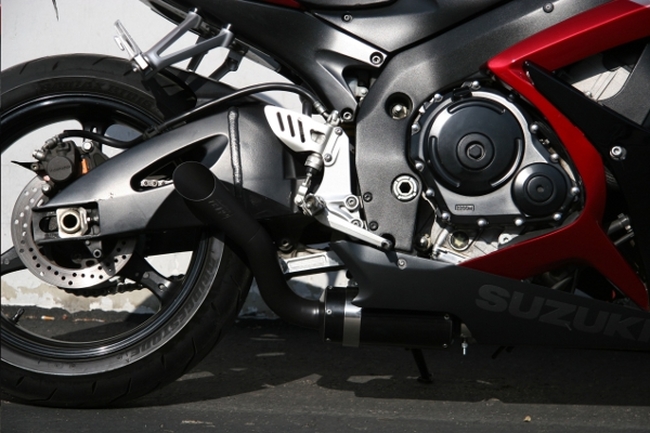GP1 Black Stainless Steel Slip On Exhaust - Image 4