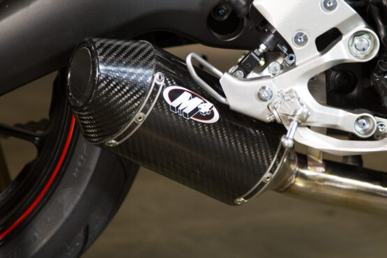 Carbon Fiber Slip On Exhaust w/ Link Pipe - Image 4