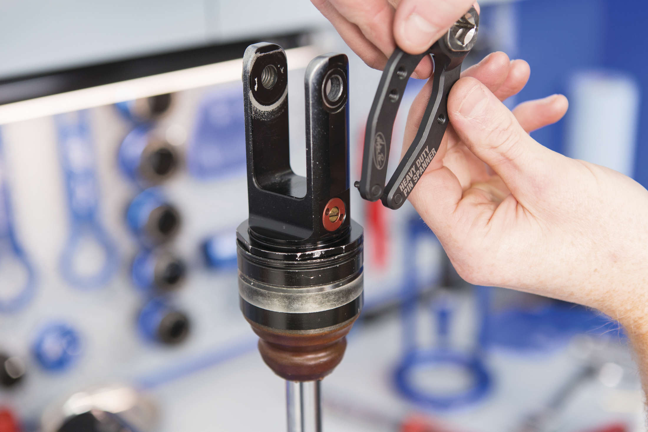 Heavy Duty Pin Spanner Wrench w/ 3mm, 4mm, & 5mm Pins - Image 5