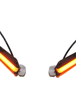 New Rage Cycles Front LED Turn Signals Black Fits 2015 Ducati Monster 821