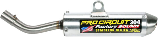 304 Aluminum Slip On Exhaust Silencer