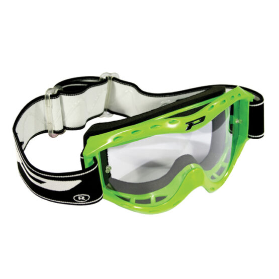 Pro Grip 3101 Green Atzaki Youth MX Goggles Clear Lens - Image 2