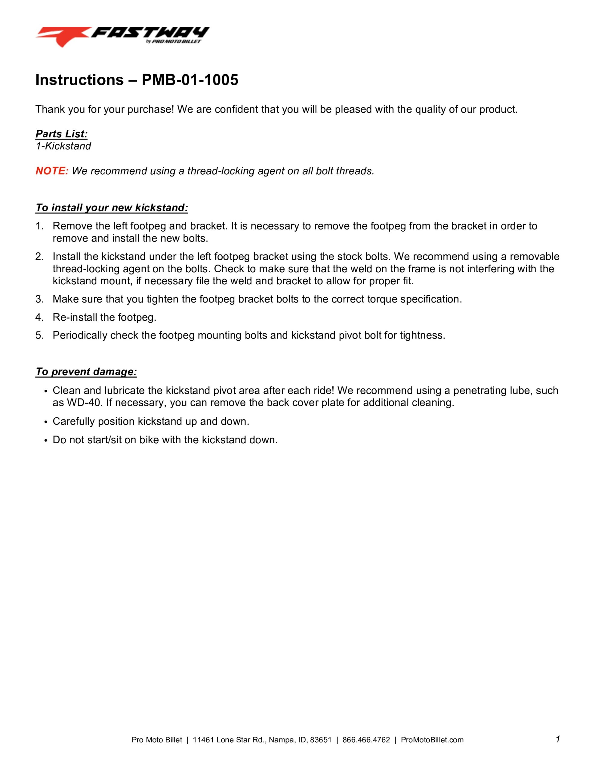 Billet Kickstand - Image 3