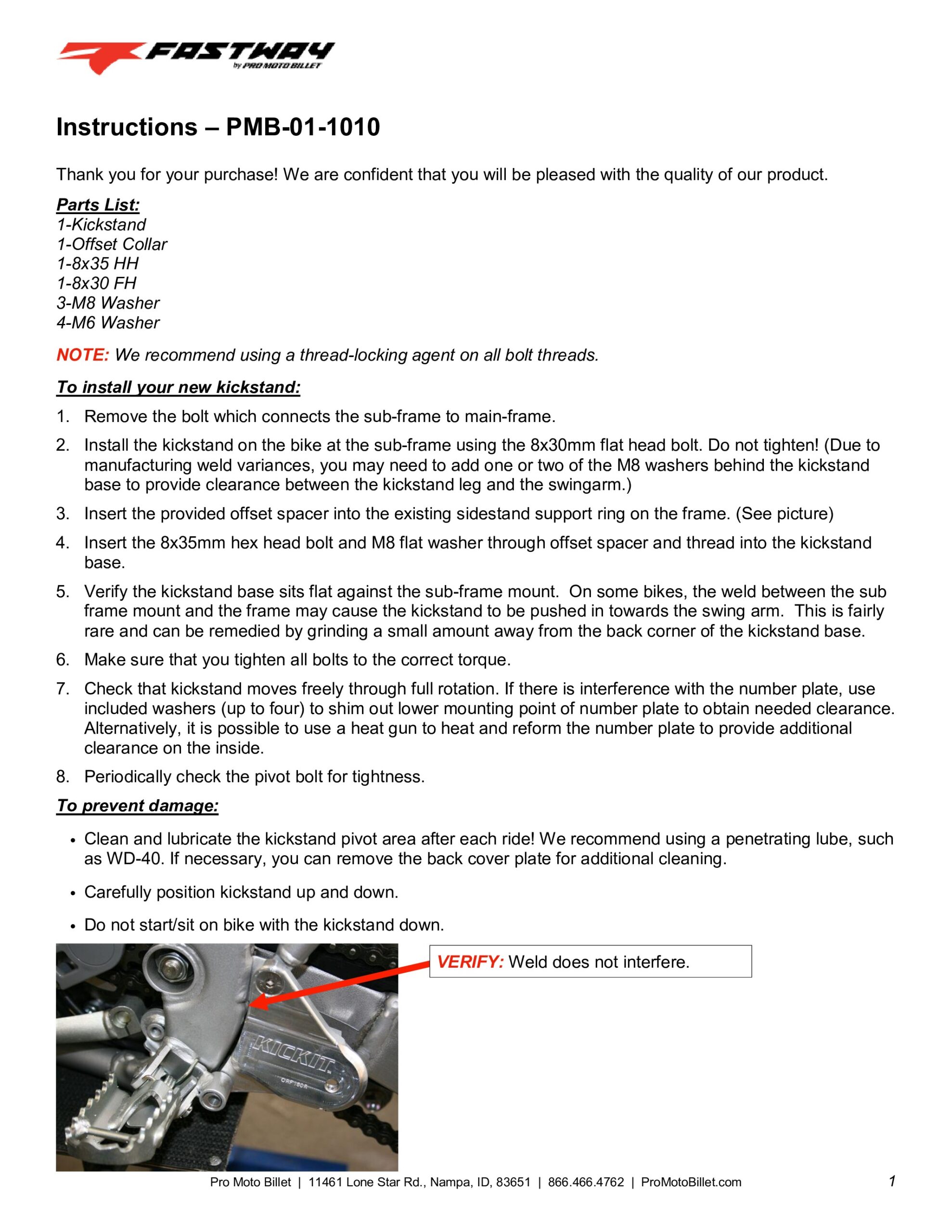 Billet Kickstand - Image 4