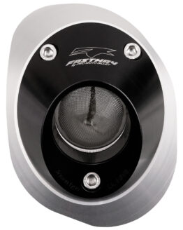 Spark Arrestor Exhaust End Cap - Black