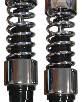 13" 412 Series Shocks Chrome