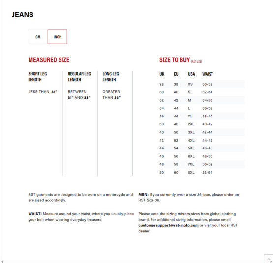 RST Tech Pro Riding Jeans Mid Blue L - Image 3