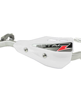 Drop Handguard Handlebar Armor / X2 Protector Kit - 7/8" White / Gray