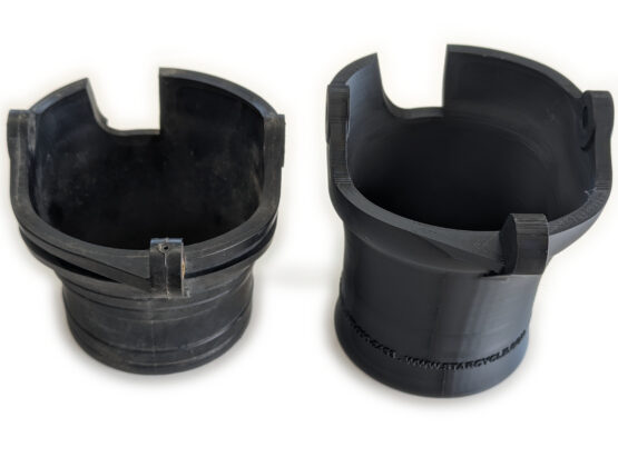 25mm Extended Steering Nozzle w/ Pivot Hole For 650SX - Replaces 59476-3711 - Image 3