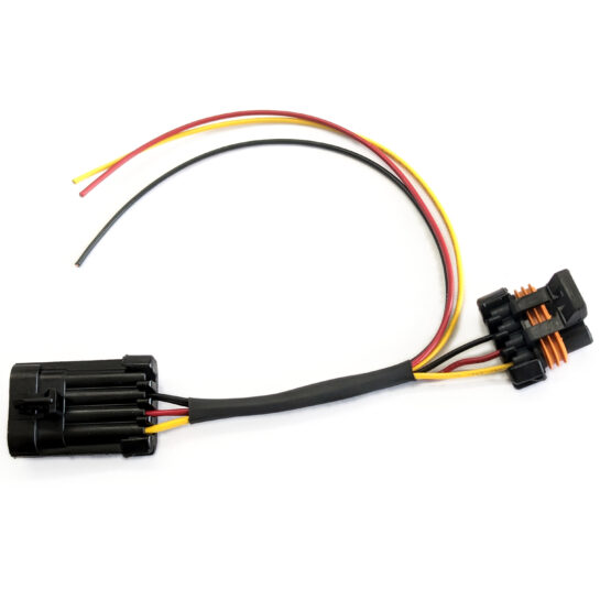 2 Pack Inline Tail Light Power Harness Adaptors For Lighted Whips & Chase Lights - Image 5