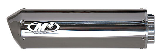 Polished Bolt On Exhaust Muffler
