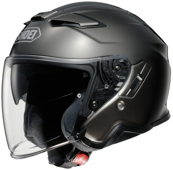 J-Cruise 2 Metallic Anthracite 3/4 Open-Face Motorcycle Helmet Medium - Image 3