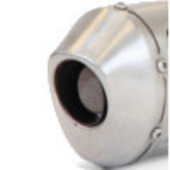 Stainless Steel Universal Muffler - 52mm Inlet w/ Spring Loop - Image 3