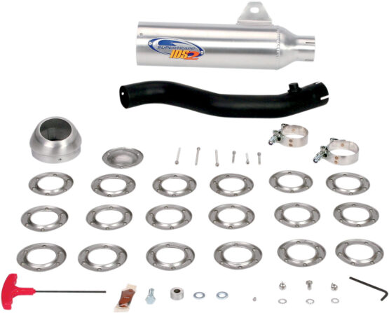 IDS2 Race Series Aluminum Universal 16" Off Road Muffler - 2" Inlet - Image 3