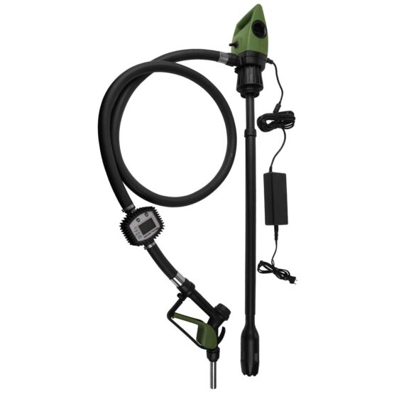 TREDRUMT-M Metered Electric Oil / Chemical Drum Pump, 35L Digital - Image 2
