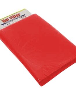 Filter Foam Sheet 12" X 16" X 3/8" 40 PPI Red Coarse Foam