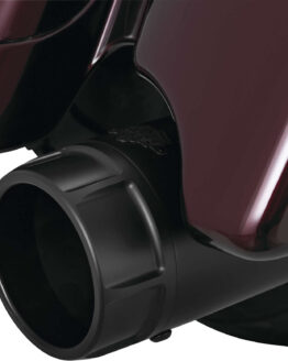 Black Torquer 450 4.5" Slip On Exhaust Mufflers