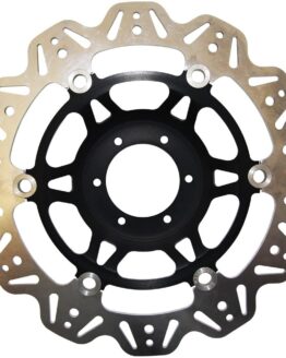 Front 310mm VEE Style Brake Rotor - Black Center