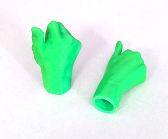 Starcycle Green A-OK Valve Caps - Pair - Image 2