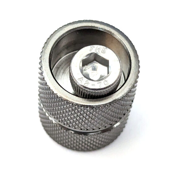 Zeta 23mm Replacement Tip for Revolver Shift Levers - Silver - Image 3