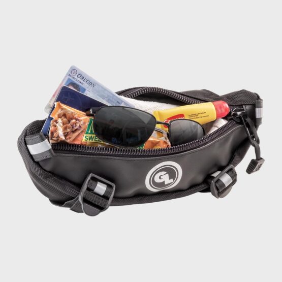 Zigzag Handlebar Bag Black - Image 7