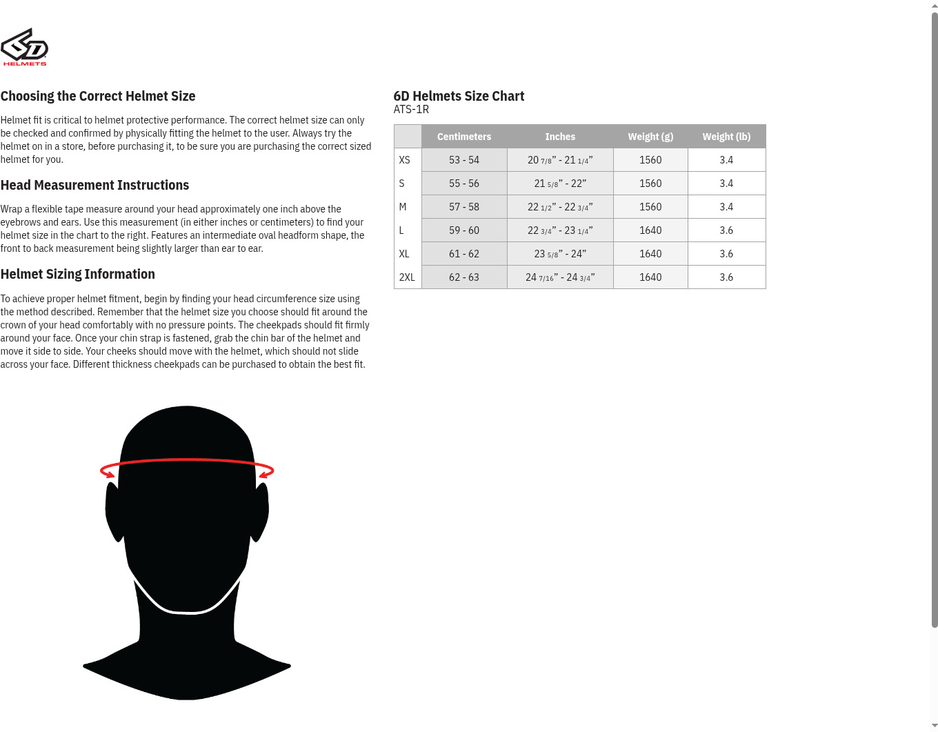 6D ATS-1R Alpha Full Face Helmet 2XL Gray Silver Unisex - Image 5