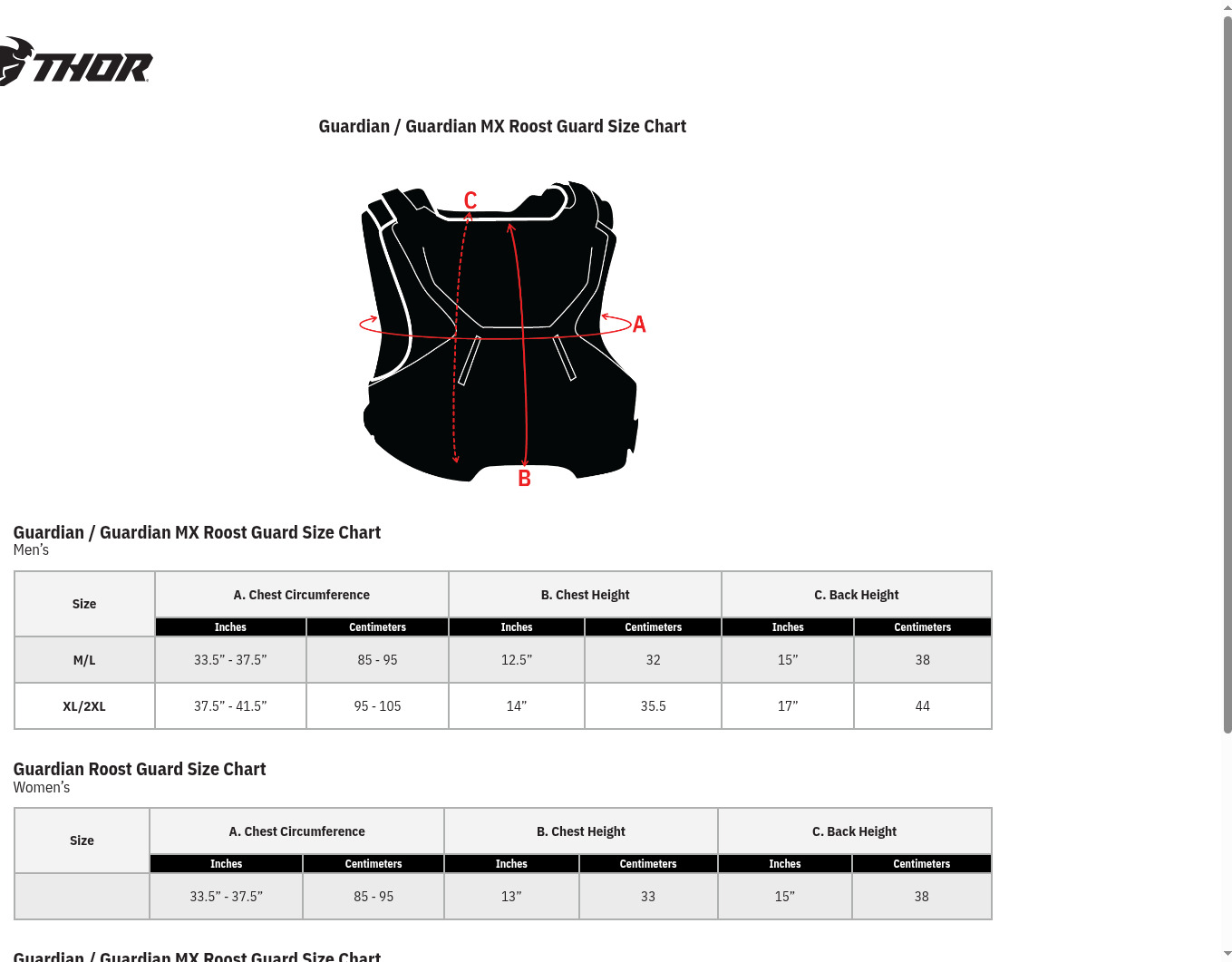 Thor Guardian Roost Deflector XL/2XL Orange/Black Men's - Image 3