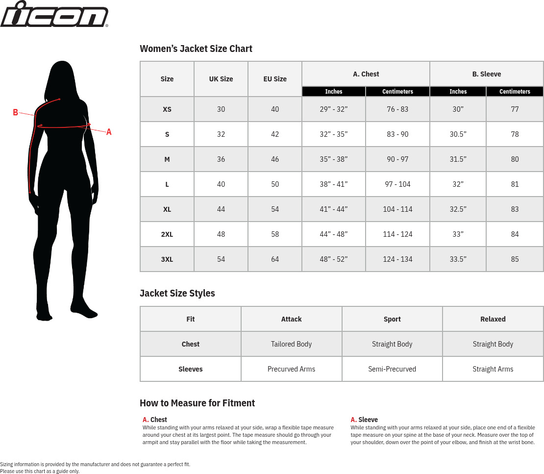 ICON Women's Overlord3 Leather Jacket Black XS - Image 3