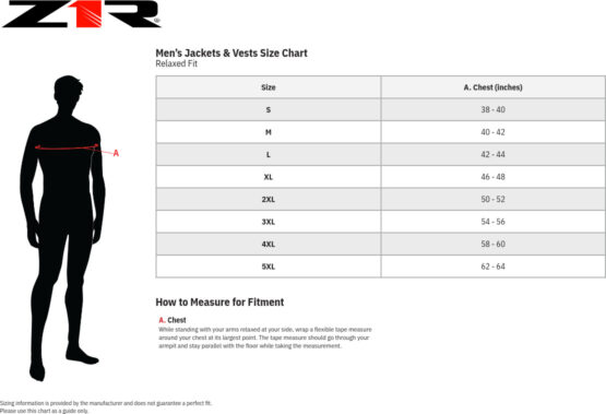 Z1R Men's 3XL Waterproof Rain Jacket Black/Hi-Vis Yellow - Image 5