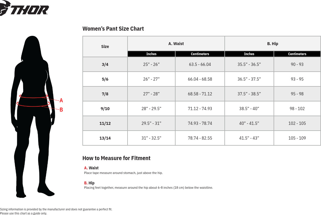 Thor Women's Sector Split Pants Blue/Black Size 3/4 - Image 4