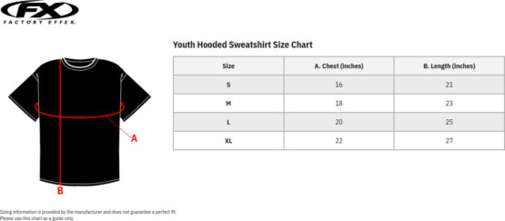 Youth Honda Stripes Hoody - Image 2