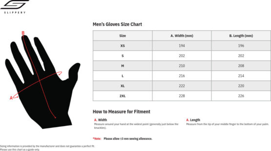 Slippery Flex Lite Gloves XL Gray Black Unisex - Image 3