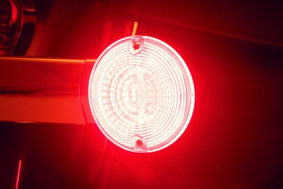 Luminez L.E.D Rear Turn Signal Insert 1156 Red Flat Style - Image 2