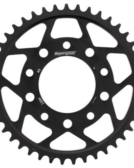 Supersprox Steel Rear Sprocket 43T Black 530 For 81-04 Triumph Honda