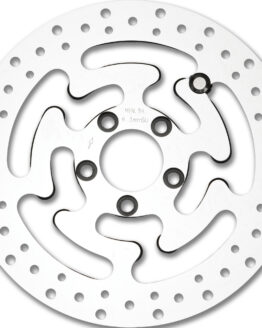HardDrive Rear Brake Rotor 11.8in Polished For Harley Touring