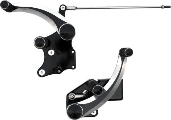 Accutronix Softail Forward Controls TC Black Fits 00-17 Harley Softail