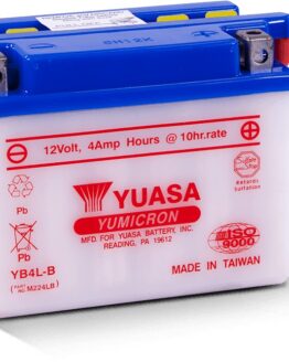 Yuasa YB4L-B Yumicron 12V Conventional Battery