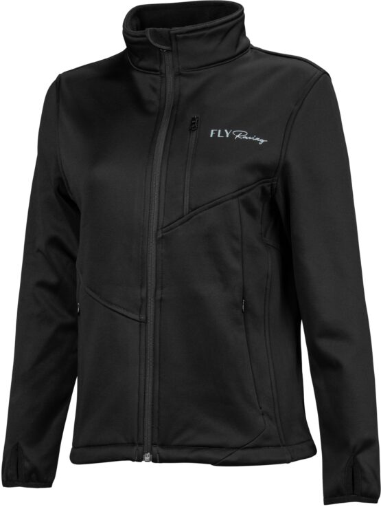 Fly Racing Women's Mid Layer Jacket Black XS